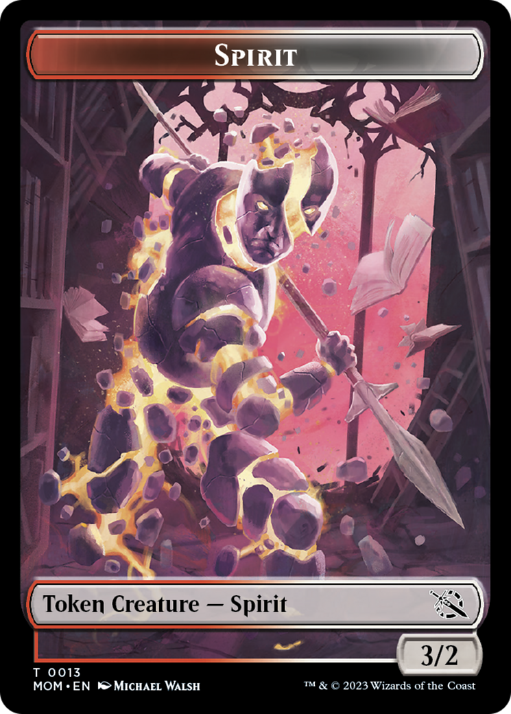 Spirit Token (13) [March of the Machine Tokens] | GrognardGamesBatavia