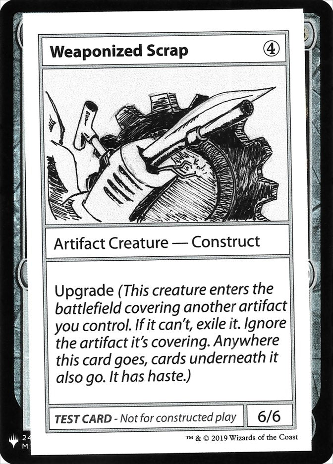 Weaponized Scrap [Mystery Booster Playtest Cards] | GrognardGamesBatavia