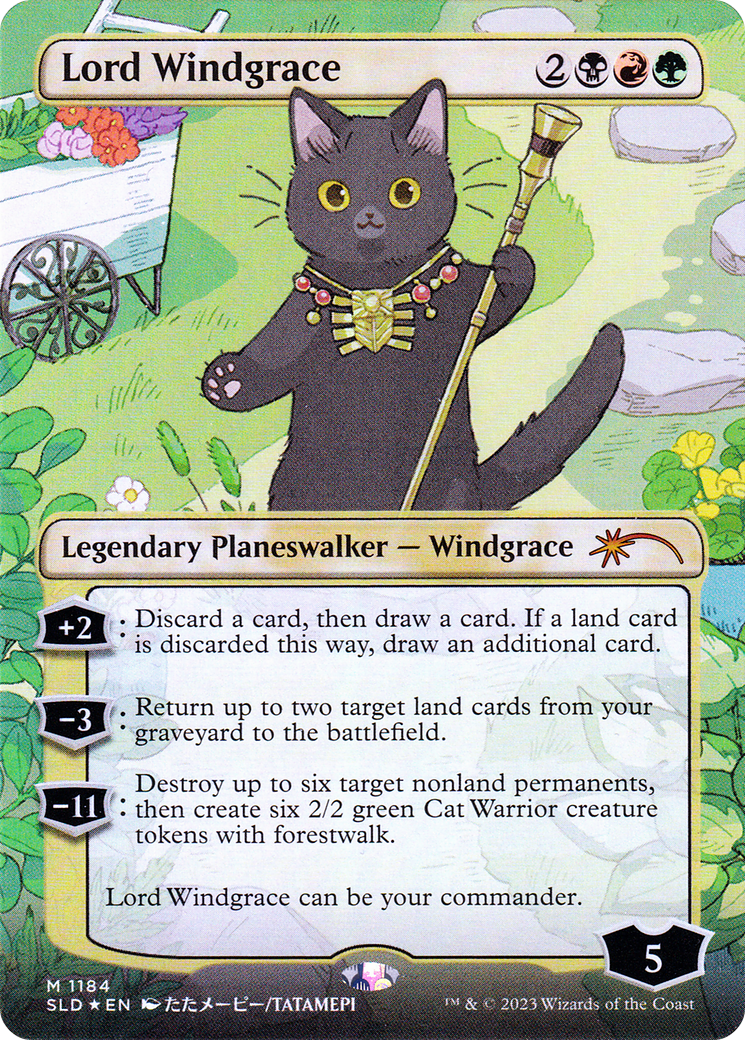 Lord Windgrace (Borderless) [Secret Lair Drop Series] | GrognardGamesBatavia
