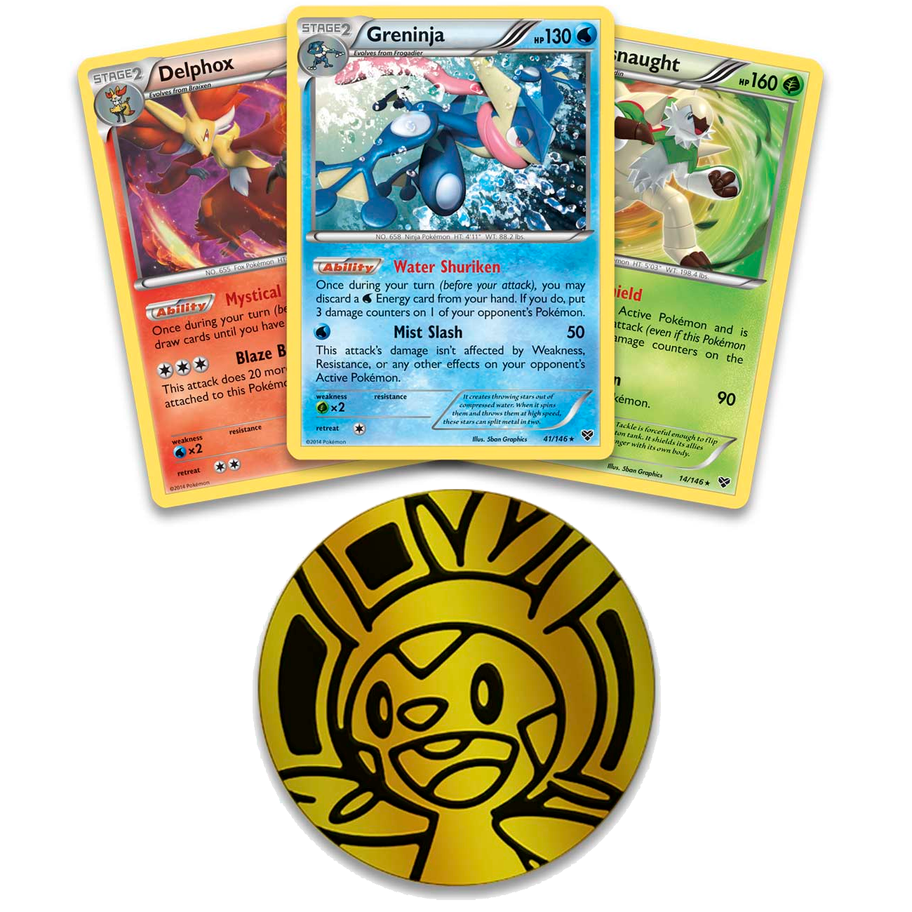 Knock Out Collection (Chesnaught, Delphox, Greninja) | GrognardGamesBatavia