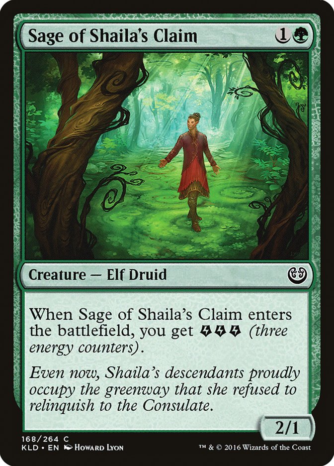 Sage of Shaila's Claim [Kaladesh] | GrognardGamesBatavia