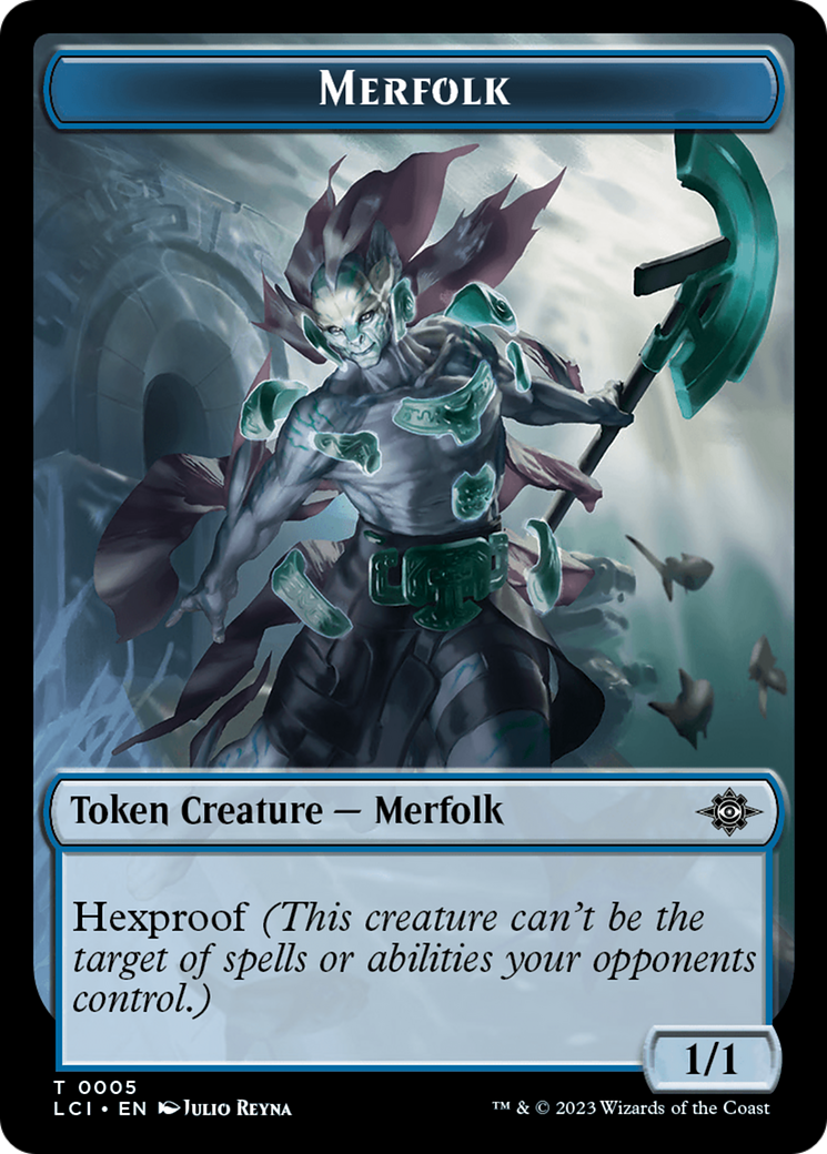 Merfolk Token [The Lost Caverns of Ixalan Tokens] | GrognardGamesBatavia