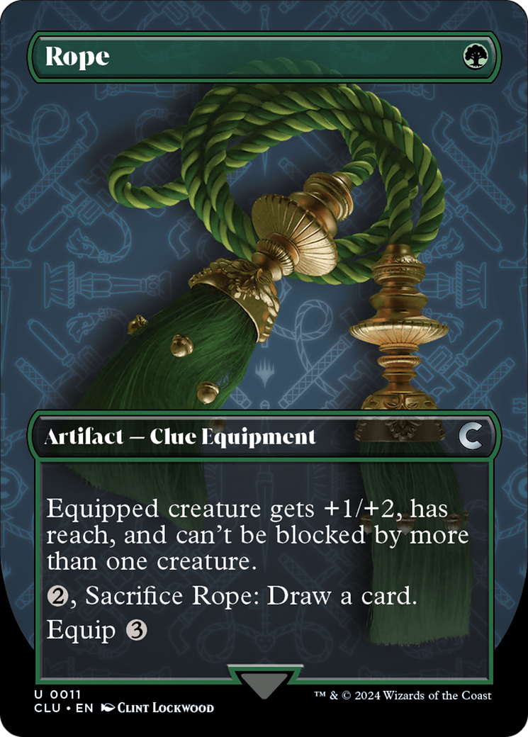 Rope (Borderless) [Ravnica: Clue Edition] | GrognardGamesBatavia