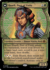 Huatli, Poet of Unity // Roar of the Fifth People (Showcase) [The Lost Caverns of Ixalan] | GrognardGamesBatavia