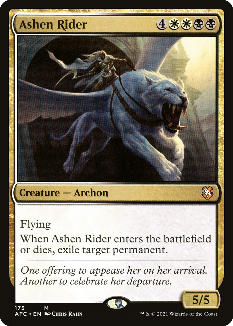 Ashen Rider [Dungeons & Dragons: Adventures in the Forgotten Realms Commander] | GrognardGamesBatavia