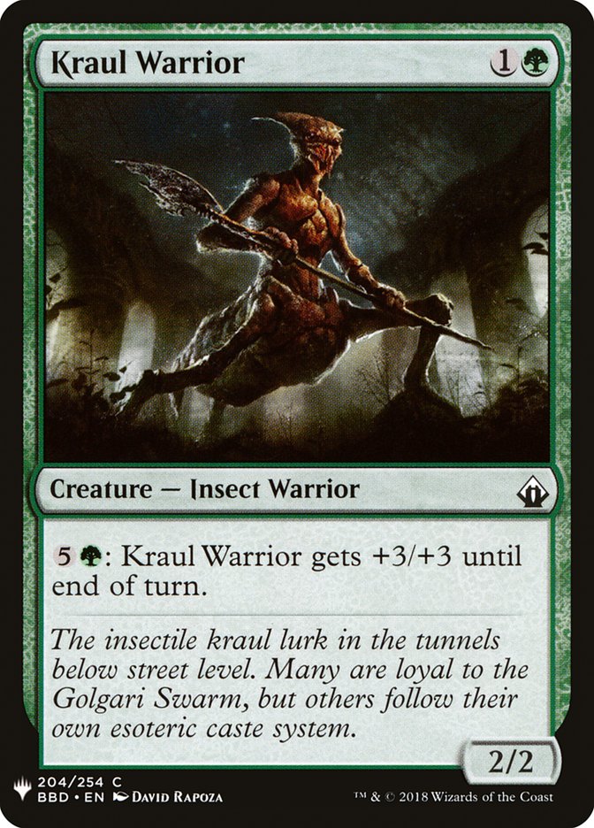 Kraul Warrior [Mystery Booster] | GrognardGamesBatavia