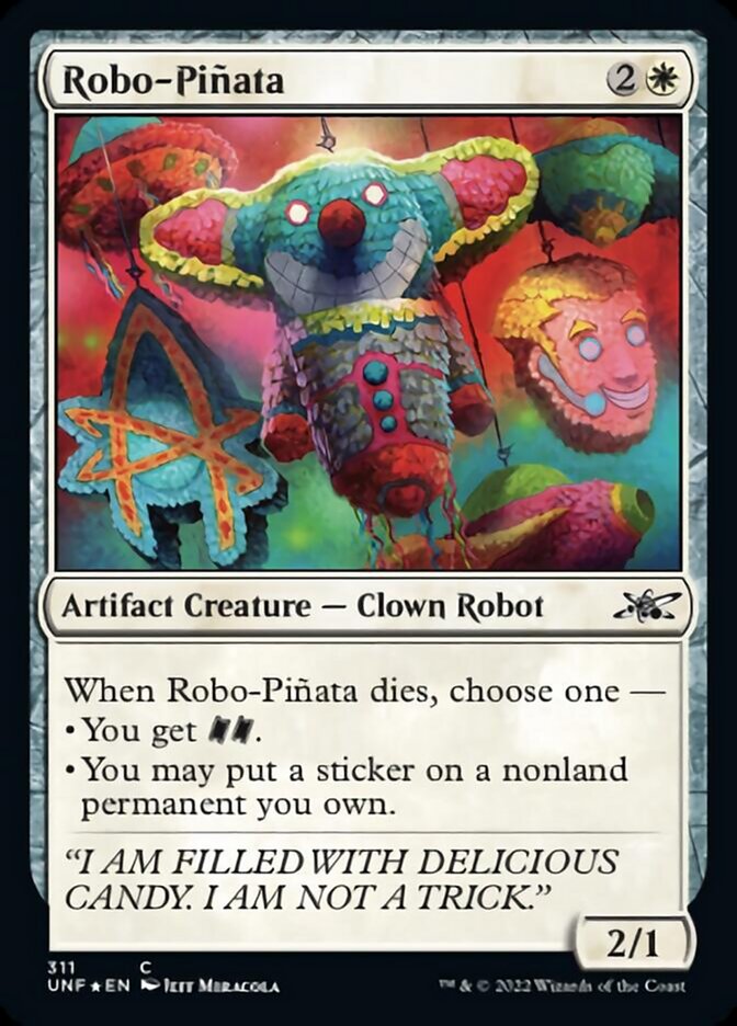 Robo-Pinata (Galaxy Foil) [Unfinity] | GrognardGamesBatavia