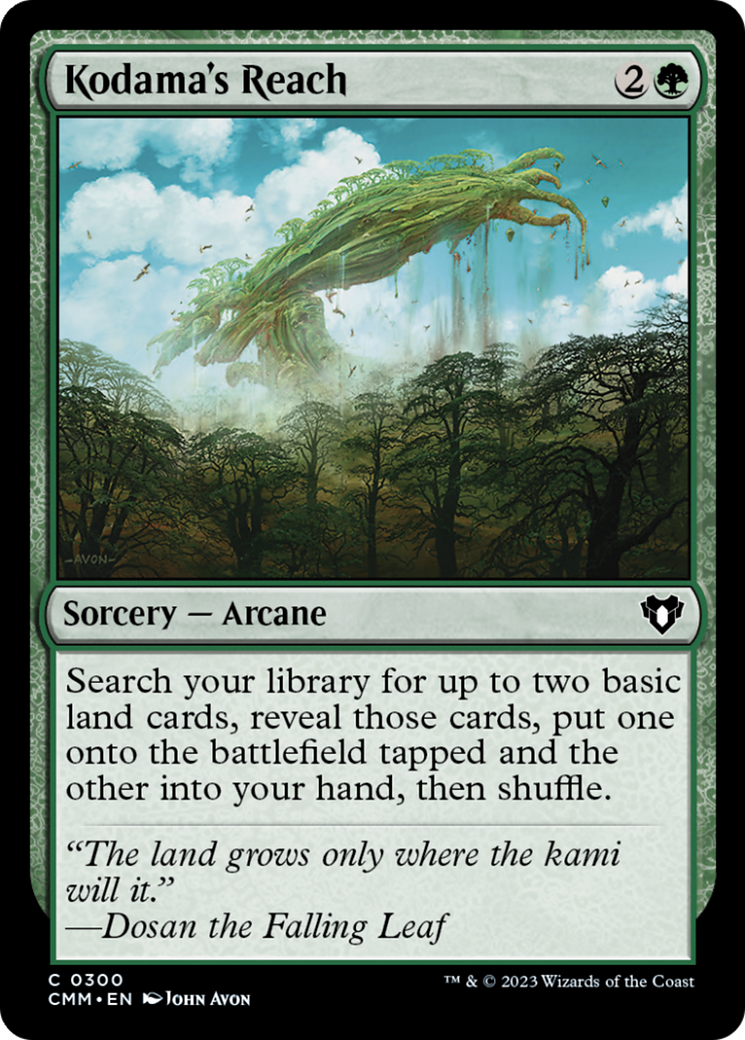 Kodama's Reach [Commander Masters] | GrognardGamesBatavia