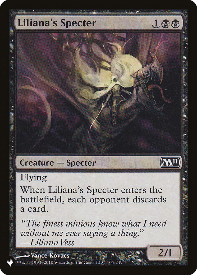 Liliana's Specter [The List Reprints] | GrognardGamesBatavia