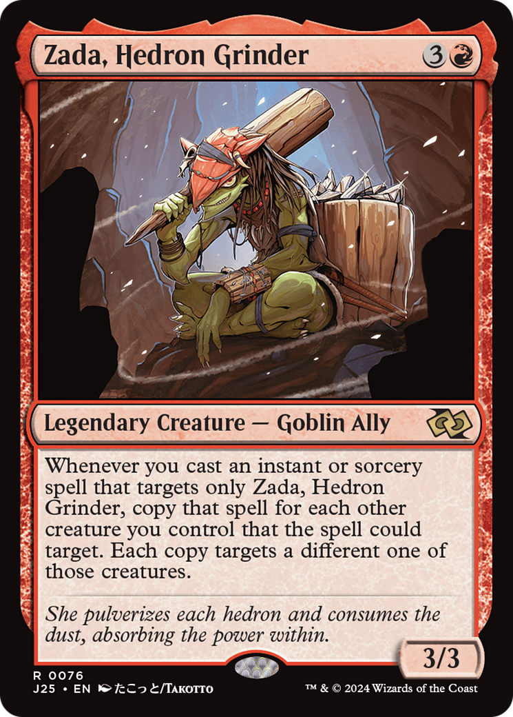 Zada, Hedron Grinder (Anime) [Foundations Jumpstart] | GrognardGamesBatavia