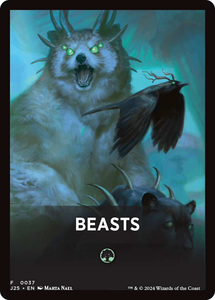 Beasts Theme Card [Foundations Jumpstart Front Cards] | GrognardGamesBatavia