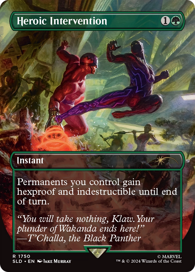 Heroic Intervention (Rainbow Foil) [Secret Lair Drop Series] | GrognardGamesBatavia