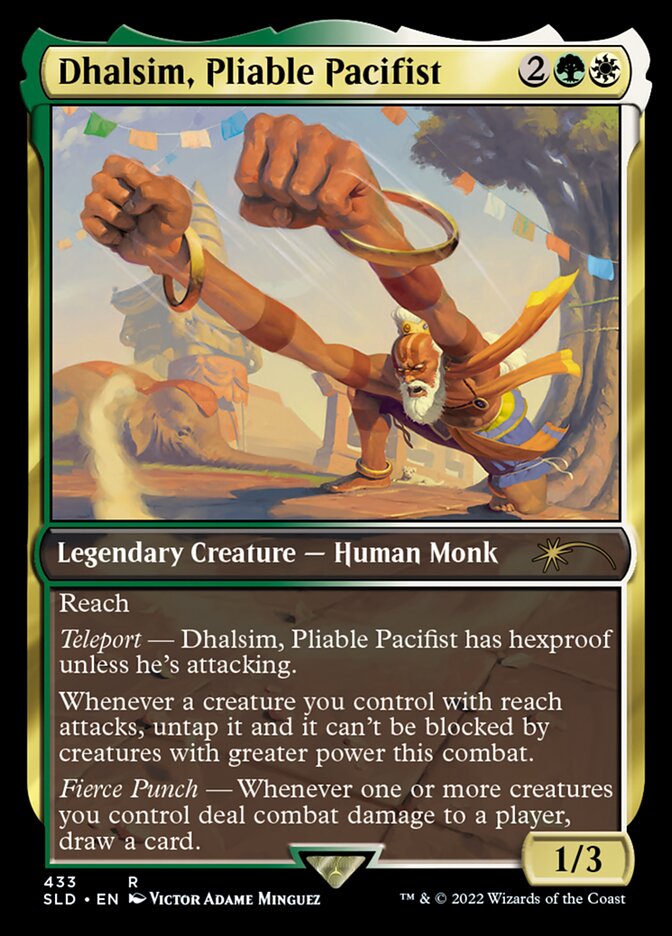 Dhalsim, Pliable Pacifist [Secret Lair Drop Series] | GrognardGamesBatavia