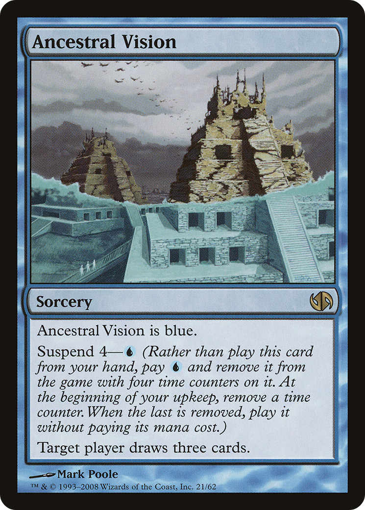 Ancestral Vision [Duel Decks: Jace vs. Chandra] | GrognardGamesBatavia