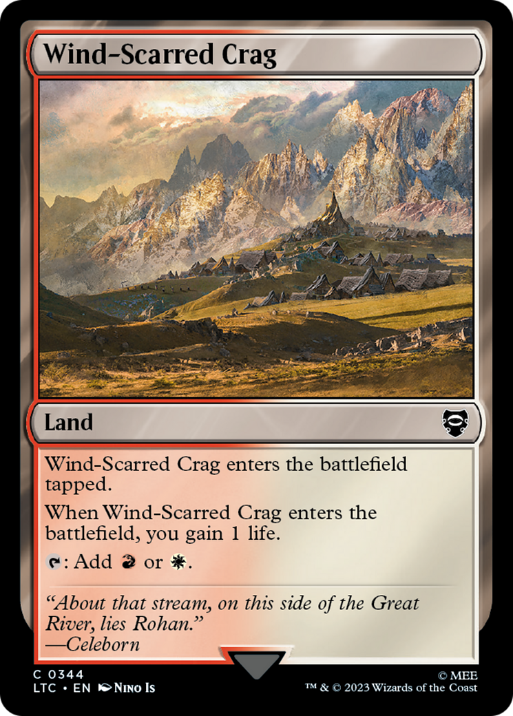 Wind-Scarred Crag [The Lord of the Rings: Tales of Middle-Earth Commander] | GrognardGamesBatavia