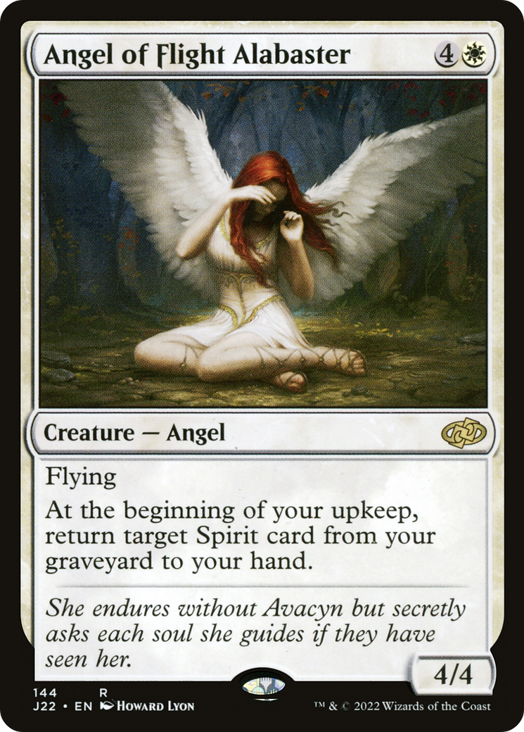 Angel of Flight Alabaster [Jumpstart 2022] | GrognardGamesBatavia