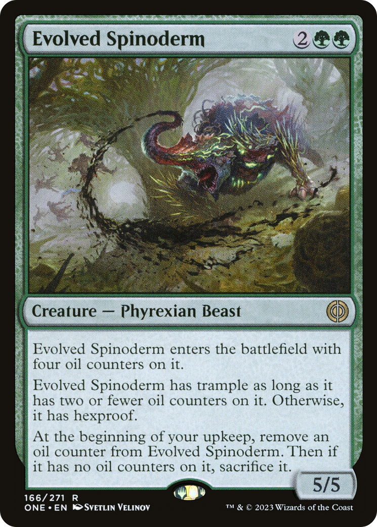 Evolved Spinoderm [Phyrexia: All Will Be One] | GrognardGamesBatavia