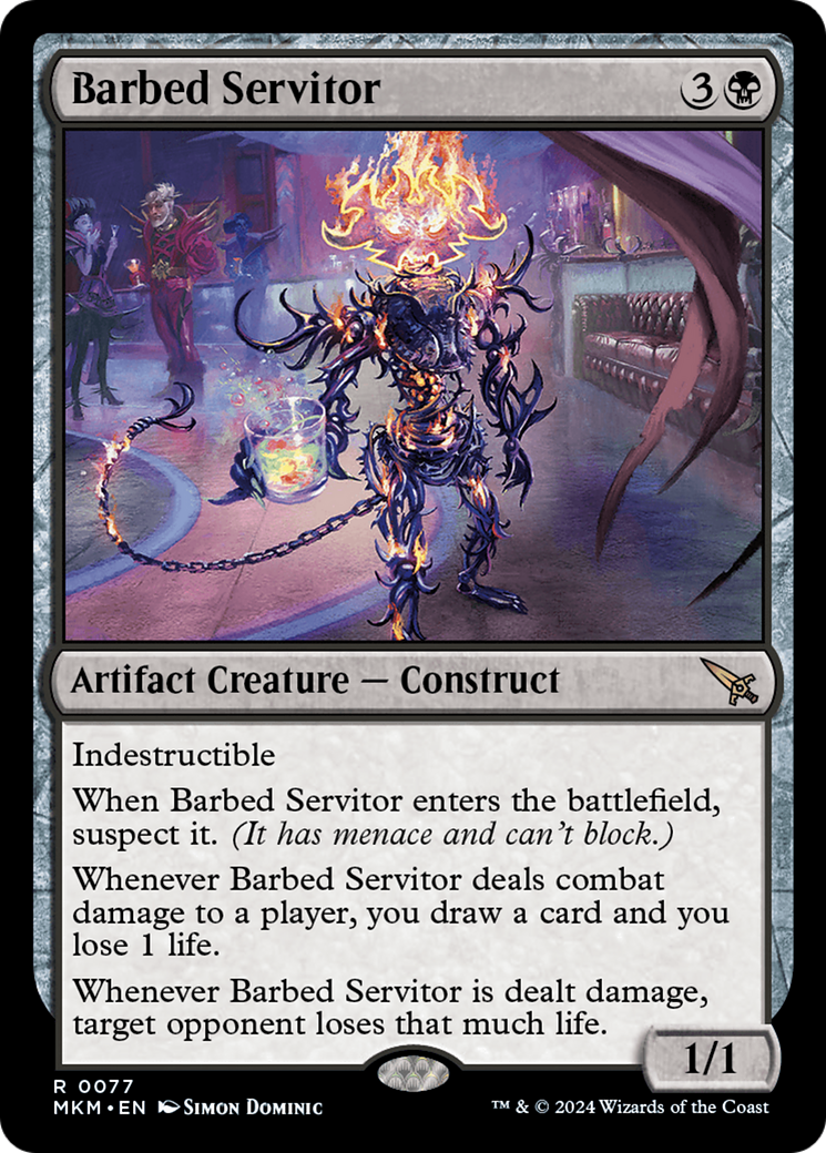 Barbed Servitor [Murders at Karlov Manor] | GrognardGamesBatavia