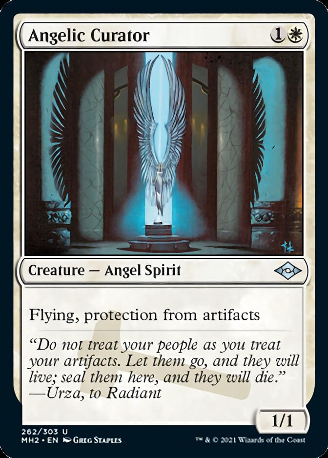 Angelic Curator (Foil Etched) [Modern Horizons 2] | GrognardGamesBatavia