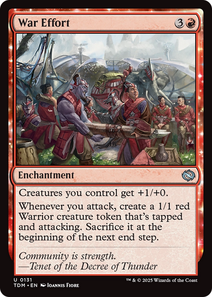 War Effort [Tarkir: Dragonstorm] | GrognardGamesBatavia