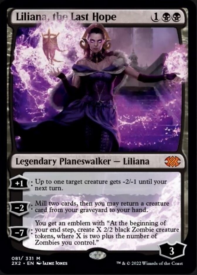 Liliana, the Last Hope [Double Masters 2022] | GrognardGamesBatavia