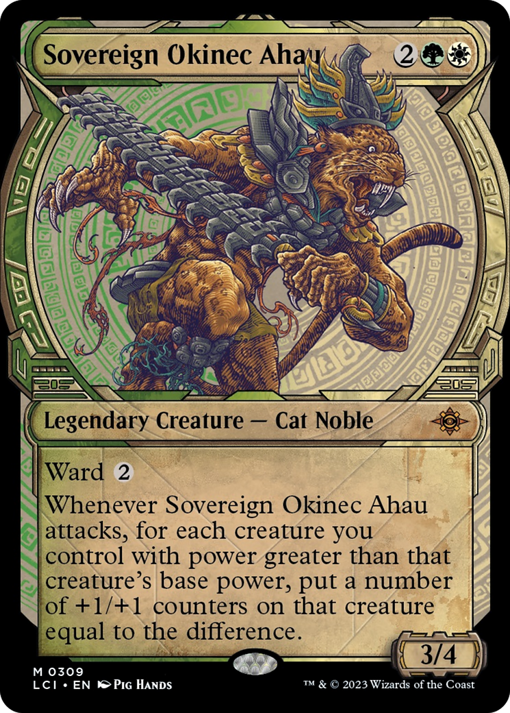 Sovereign Okinec Ahau (Showcase) [The Lost Caverns of Ixalan] | GrognardGamesBatavia