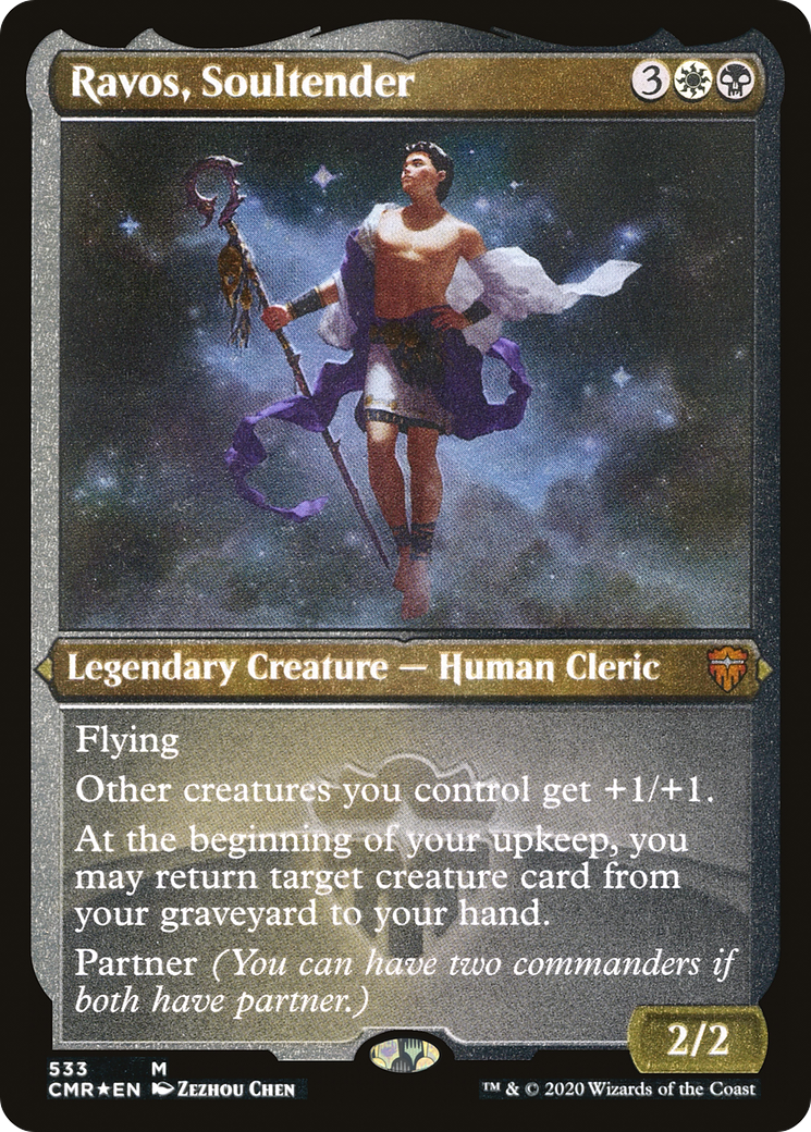 Ravos, Soultender (Etched) [Commander Legends] | GrognardGamesBatavia