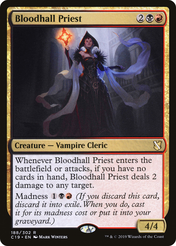 Bloodhall Priest [Commander 2019] | GrognardGamesBatavia