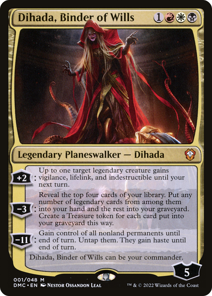 Dihada, Binder of Wills [Dominaria United Commander] | GrognardGamesBatavia