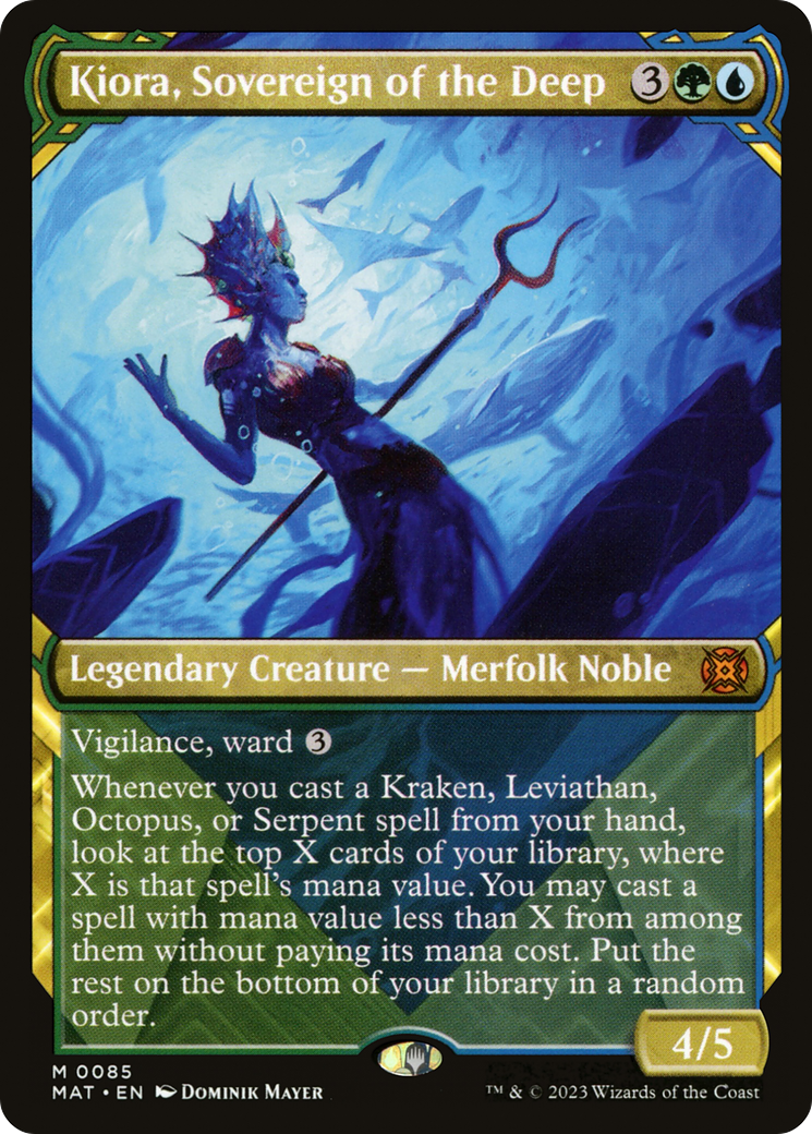 Kiora, Sovereign of the Deep (Showcase) [March of the Machine: The Aftermath] | GrognardGamesBatavia