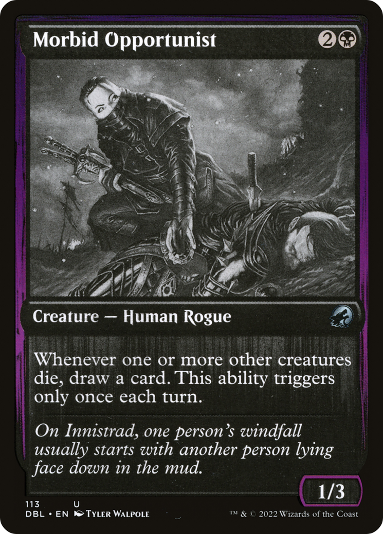 Morbid Opportunist [Innistrad: Double Feature] | GrognardGamesBatavia