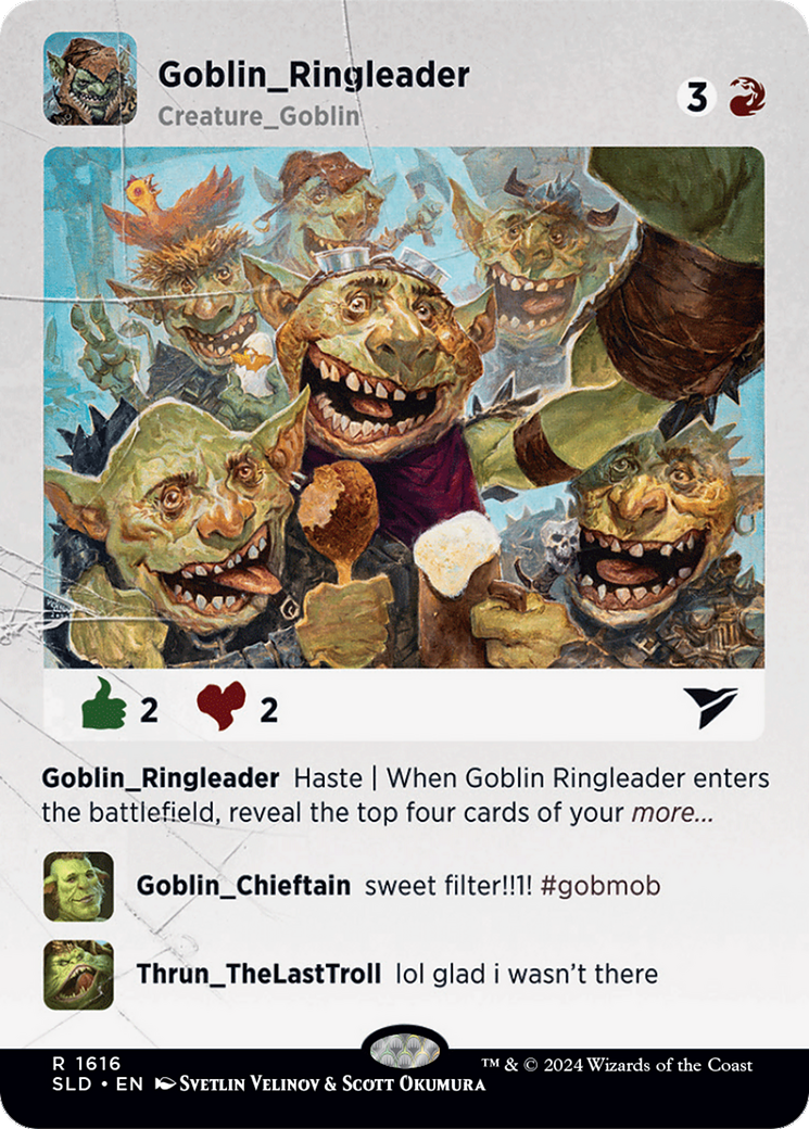 Goblin Ringleader [Secret Lair Drop Series] | GrognardGamesBatavia