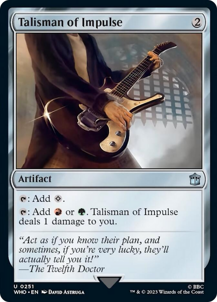 Talisman of Impulse [Doctor Who] | GrognardGamesBatavia