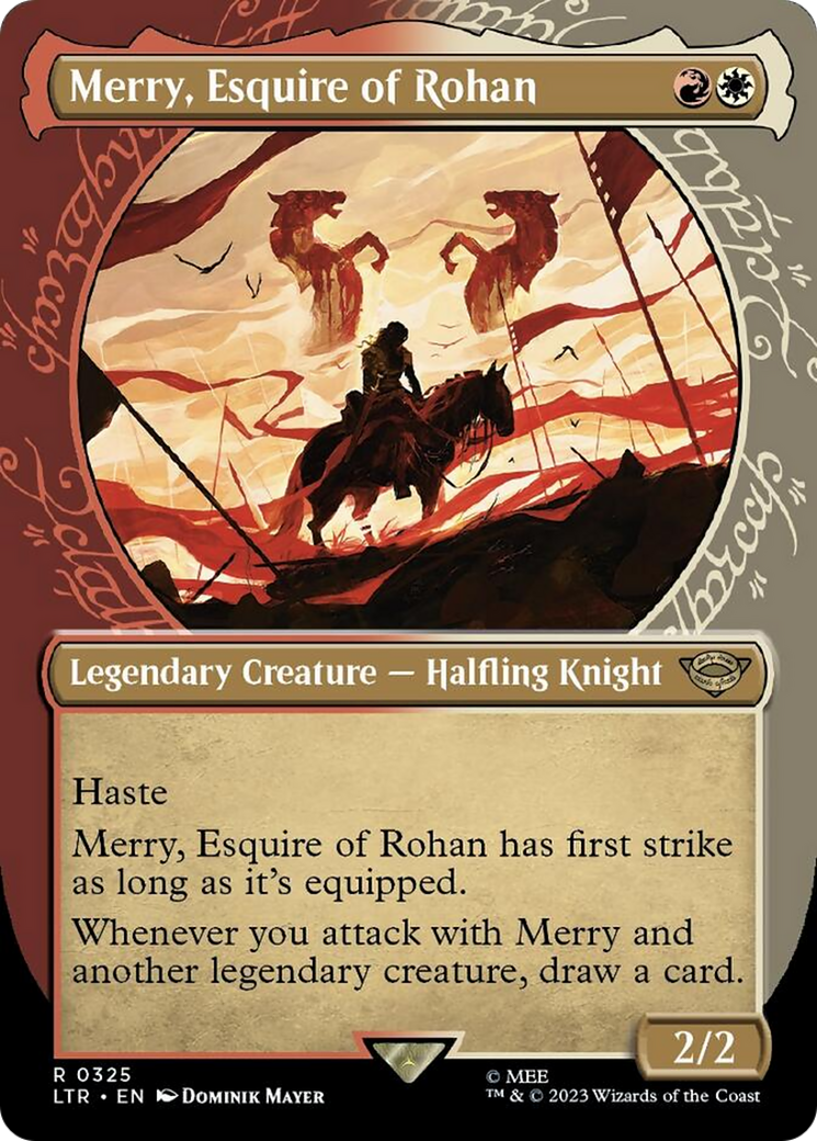 Merry, Esquire of Rohan (Showcase Ring Frame) [The Lord of the Rings: Tales of Middle-Earth] | GrognardGamesBatavia