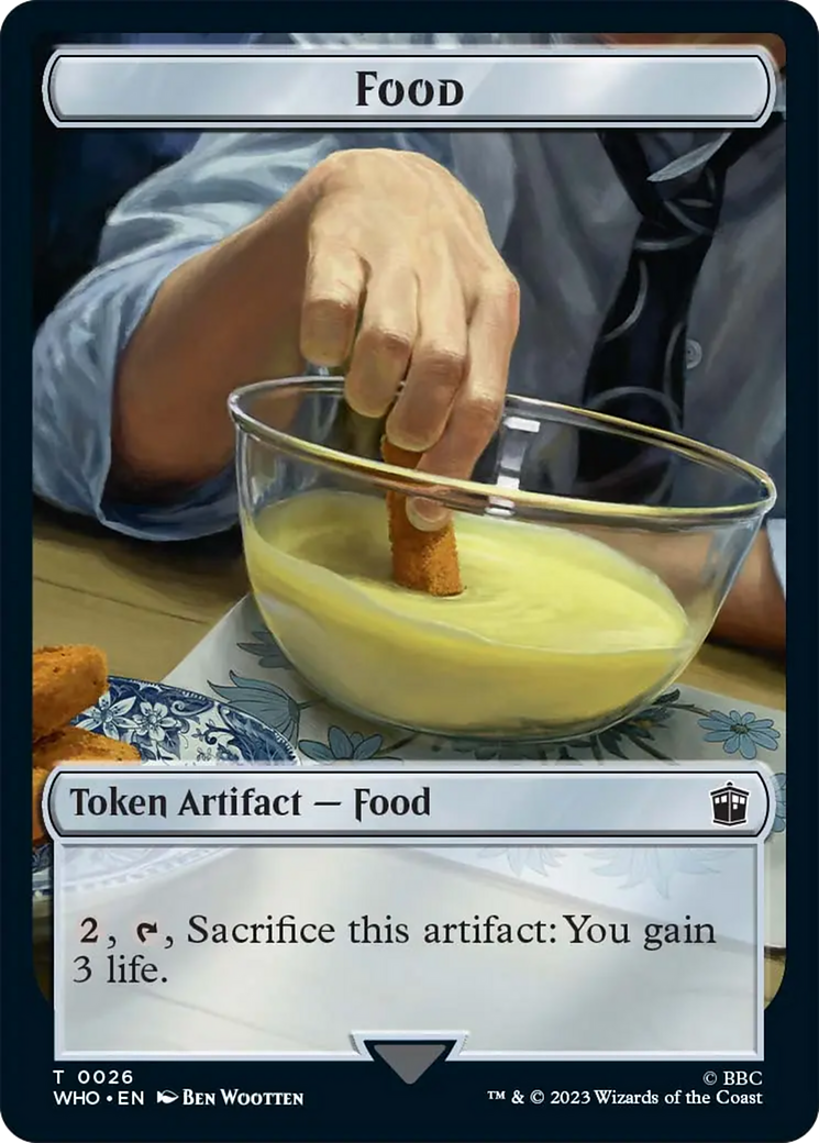 Food Token [Doctor Who Tokens] | GrognardGamesBatavia