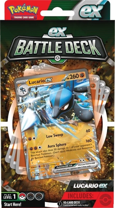 Ex Battle Deck (Lucario ex) | GrognardGamesBatavia