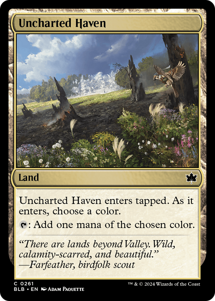 Uncharted Haven [Bloomburrow] | GrognardGamesBatavia