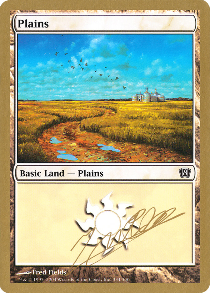 Plains (jn334) (Julien Nuijten) [World Championship Decks 2004] | GrognardGamesBatavia