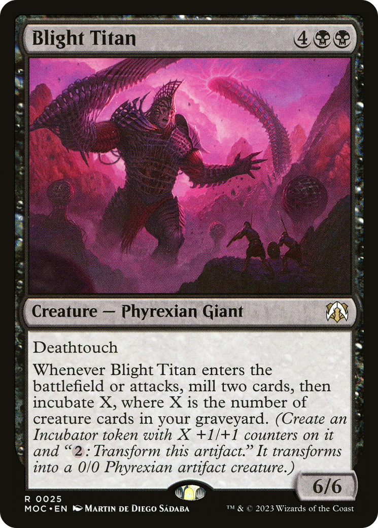 Blight Titan [March of the Machine Commander] | GrognardGamesBatavia