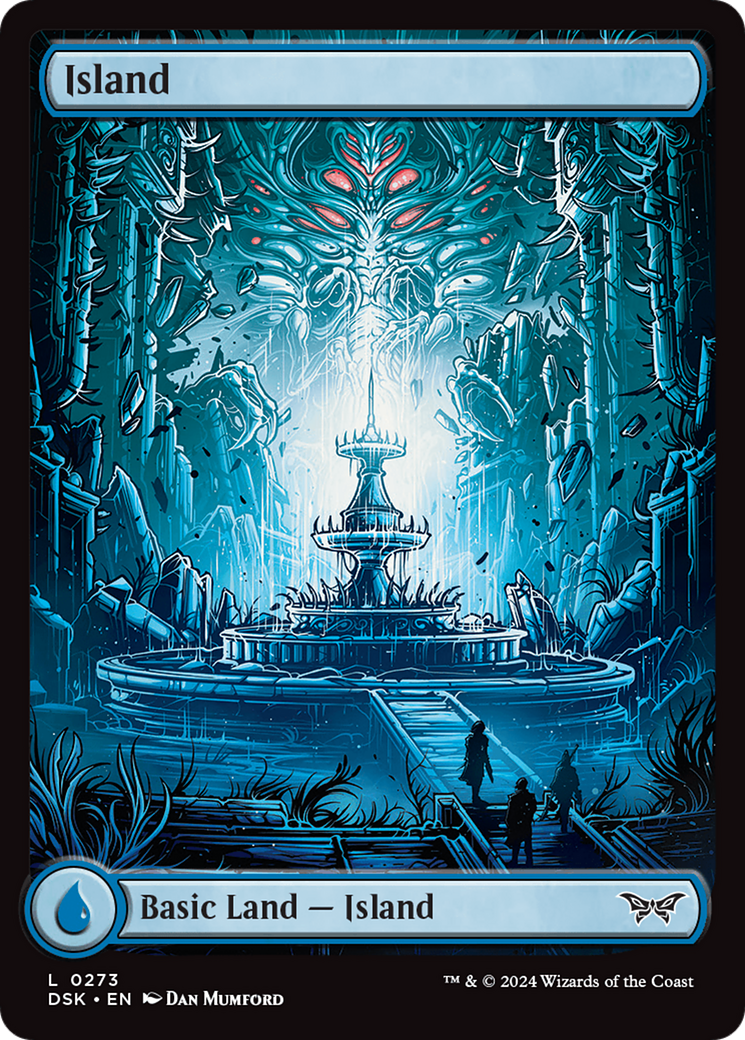 Island (273) - Full Art [Duskmourn: House of Horror] | GrognardGamesBatavia