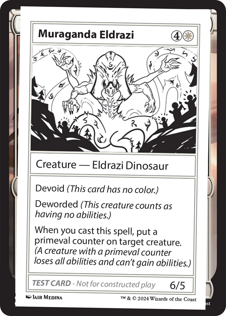 Muraganda Eldrazi [Mystery Booster 2 Playtest Cards] | GrognardGamesBatavia