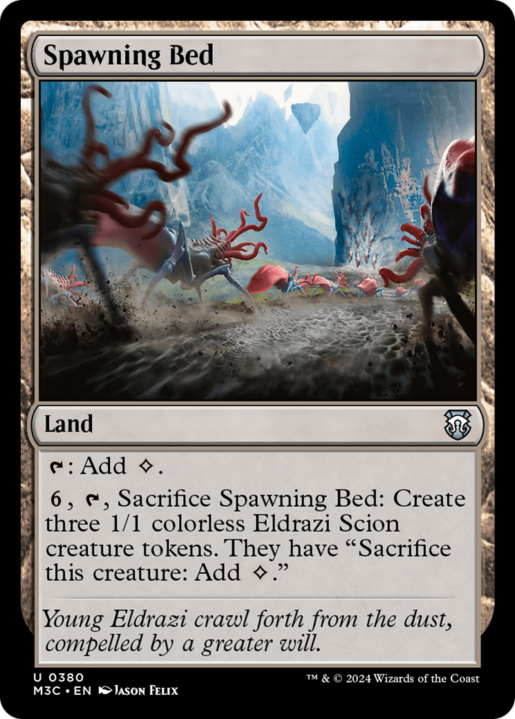 Spawning Bed (Ripple Foil) [Modern Horizons 3 Commander] | GrognardGamesBatavia