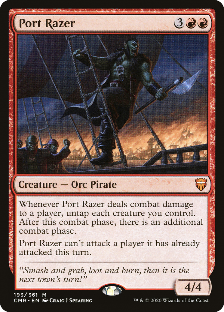 Port Razer [Commander Legends] | GrognardGamesBatavia