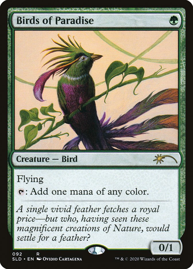 Birds of Paradise (092) [Secret Lair Drop Series] | GrognardGamesBatavia