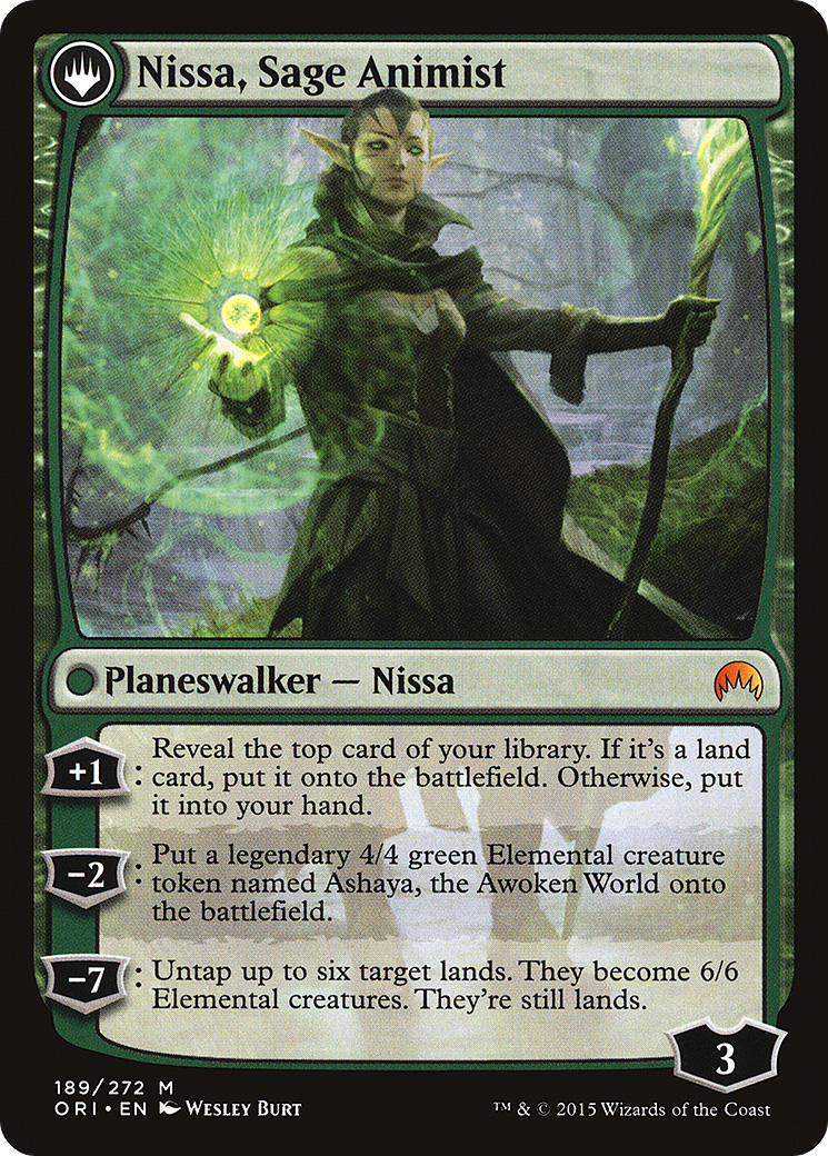 Nissa, Vastwood Seer // Nissa, Sage Animist [Secret Lair: From Cute to Brute] | GrognardGamesBatavia