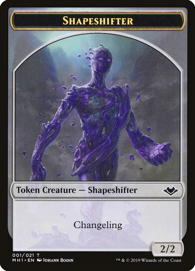 Shapeshifter Token [Modern Horizons Tokens] | GrognardGamesBatavia