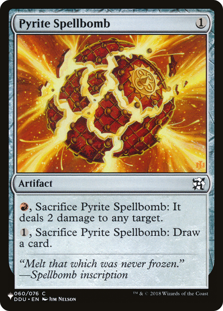 Pyrite Spellbomb [The List Reprints] | GrognardGamesBatavia