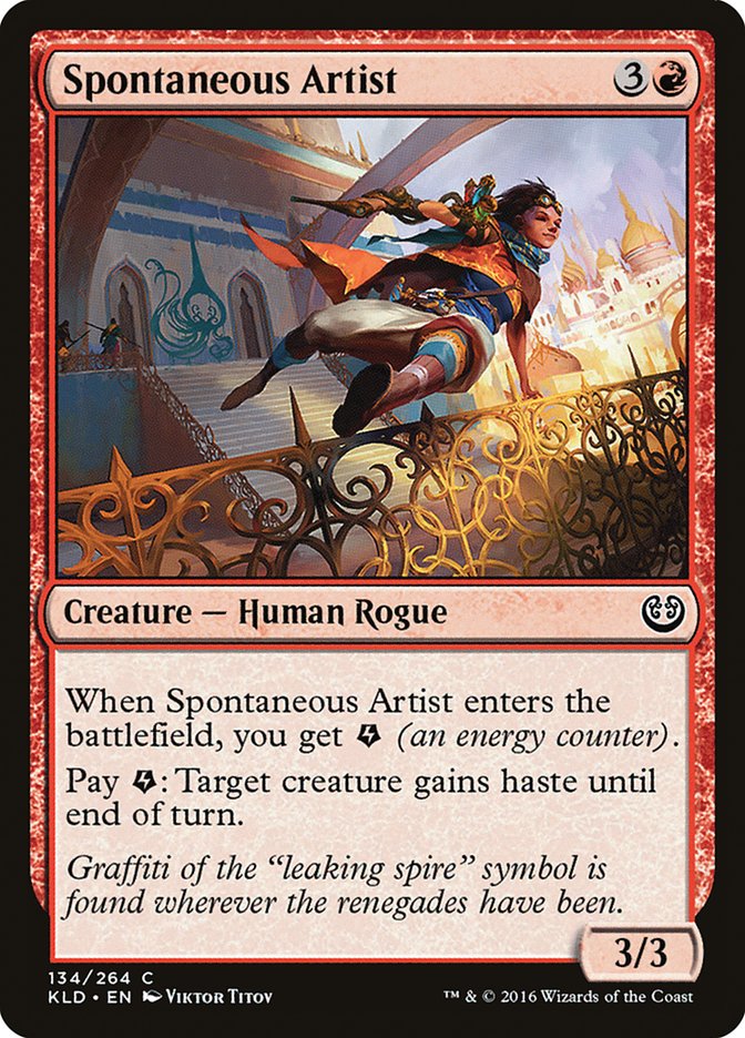 Spontaneous Artist [Kaladesh] | GrognardGamesBatavia