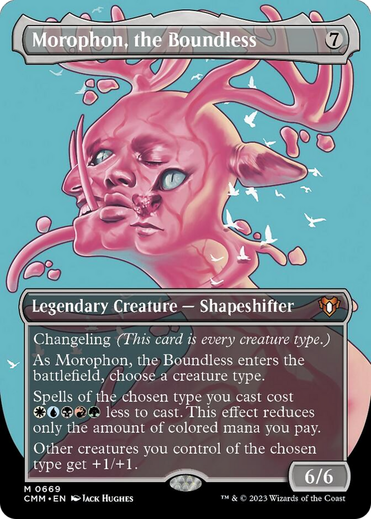 Morophon, the Boundless (Borderless Profile) [Commander Masters] | GrognardGamesBatavia