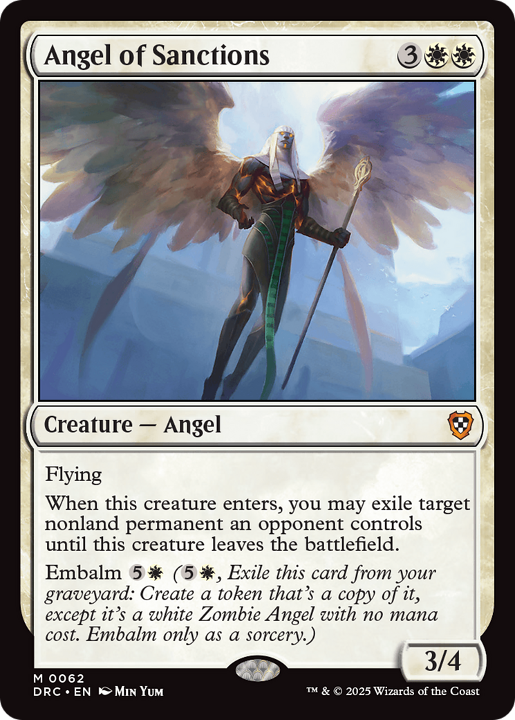 Angel of Sanctions [Aetherdrift Commander] | GrognardGamesBatavia